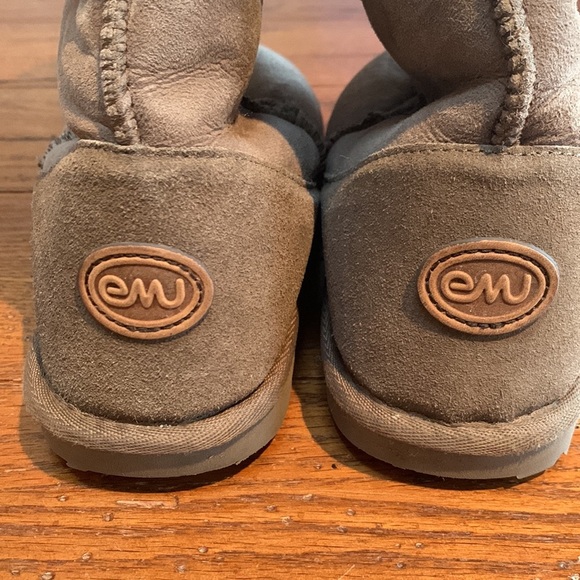 EMU Stinger Hi Women’s Genuine Sheepskin Boots Mushroom Gray Size 9 - Picture 11 of 13